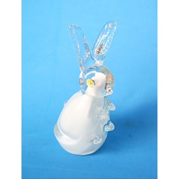Vintage Art Glass Bunny Rabbit - Picture 3 of 5